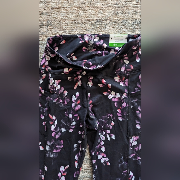 Gaiam high bach rise leggings sz s - Picture 2 of 6